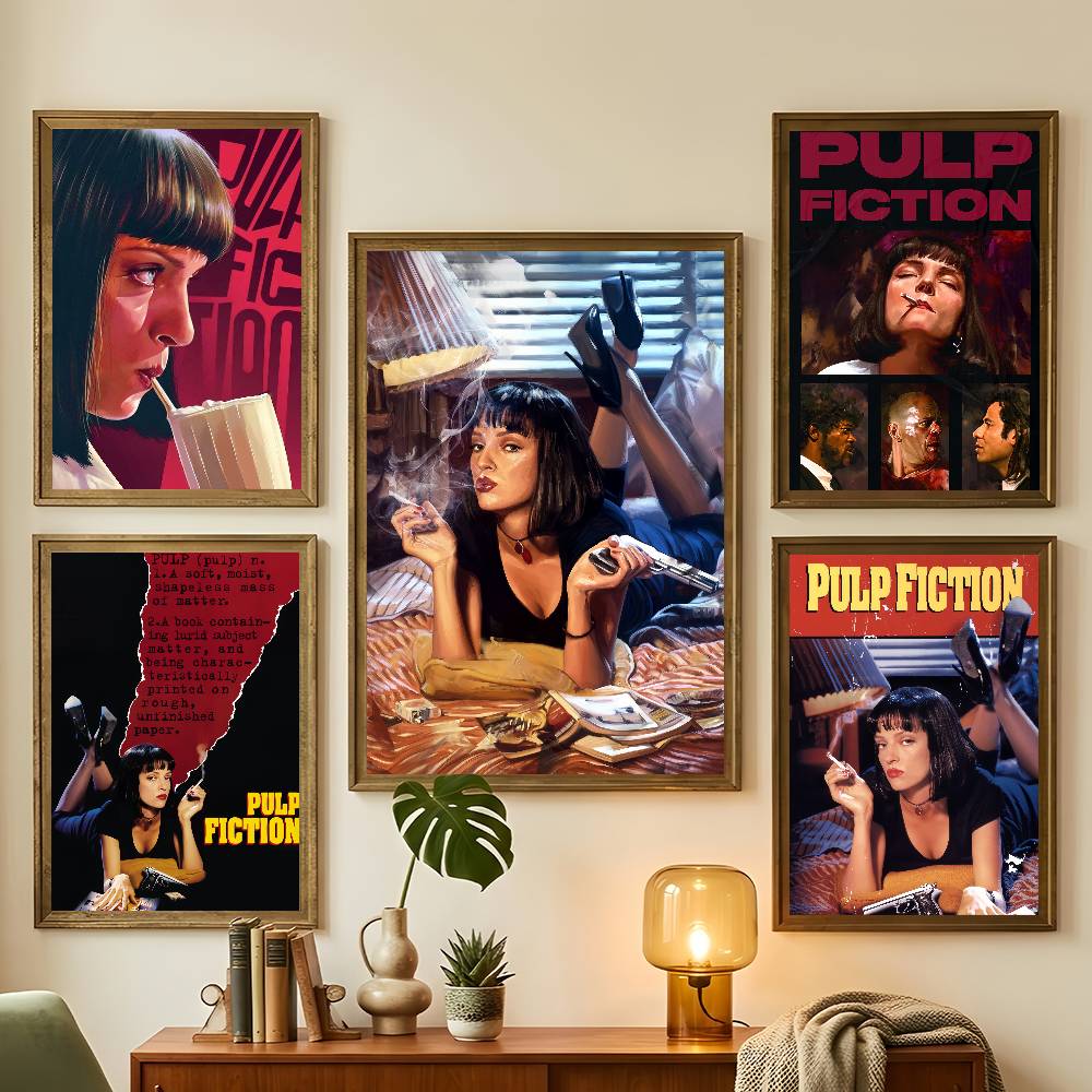 Gaming Console Room - Movies Pulp Fiction Poster For Bedroom