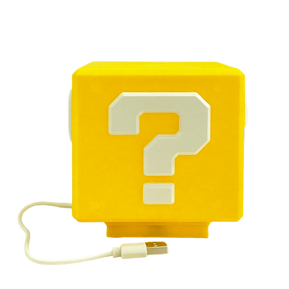 Gaming Console Room - 2026Question Block Lamp with Sound Effects