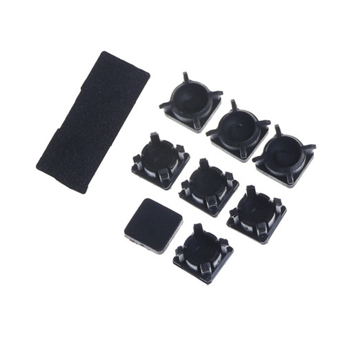 Gaming Console Stand - 9Pcs/Set Rubber Feet&Plastic Button Screw Cap