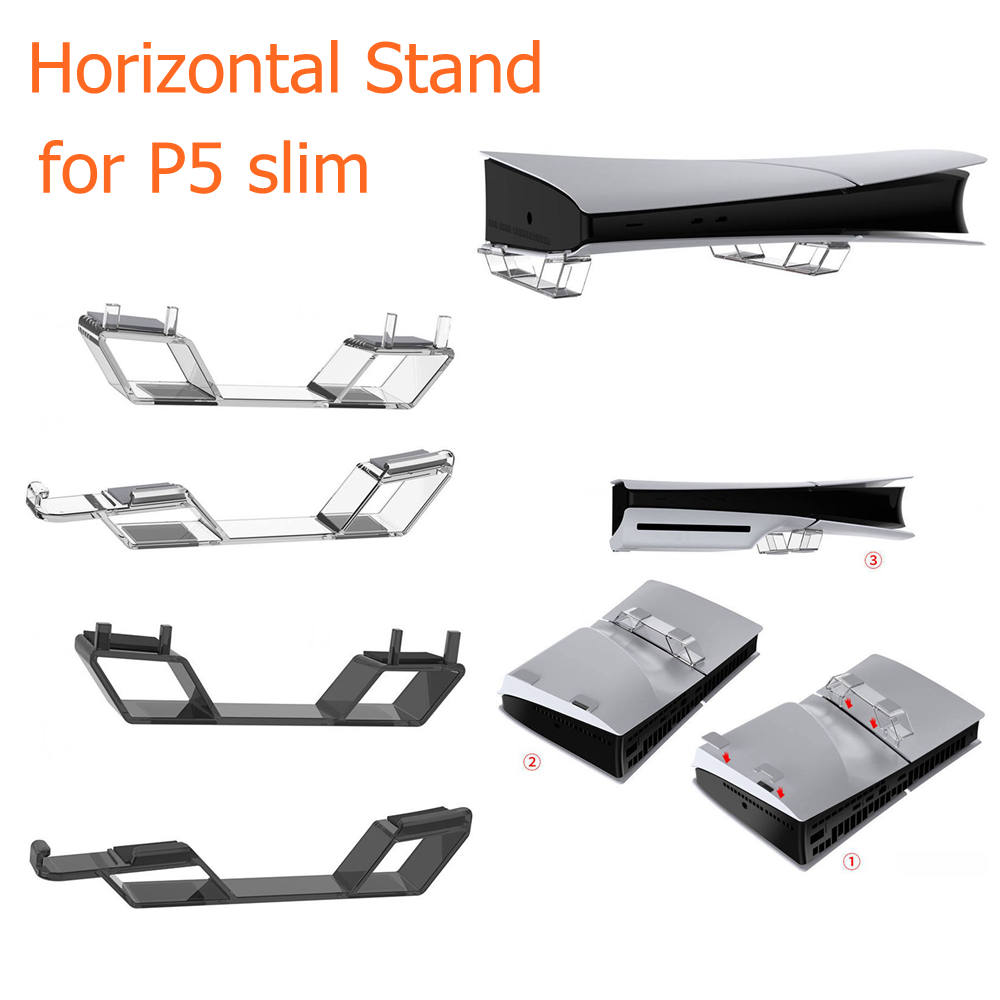 Gaming Console Stand - Horizontal Stand for PS5 Slim Digital/Disc
