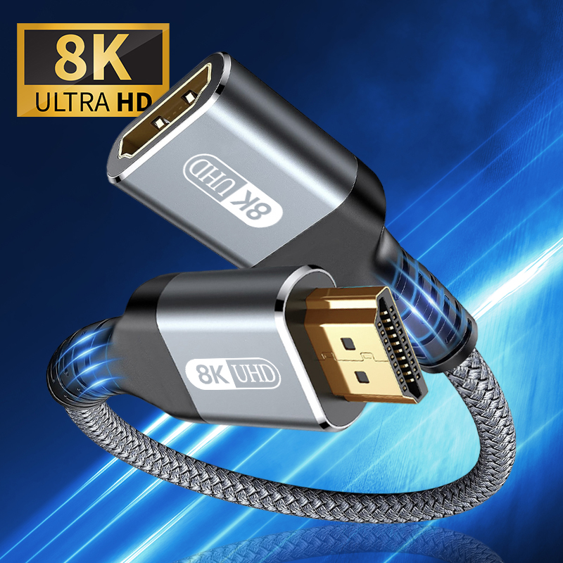 8K HDMI Extension Cable HDMI 2 - Hdmi Cable 2.1 ulasan dan harga