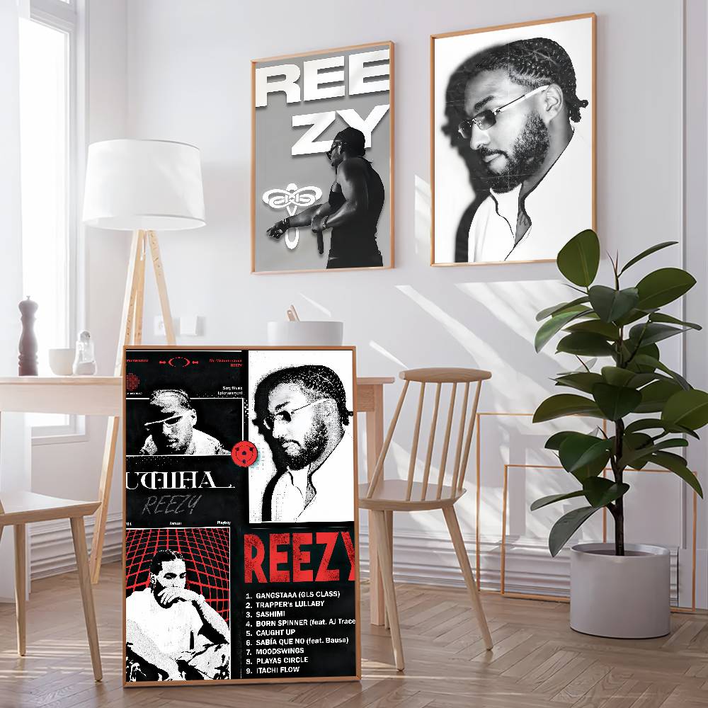 Rapper R-Reezy Music Poster Fo - Gaming Console Room ulasan dan harga