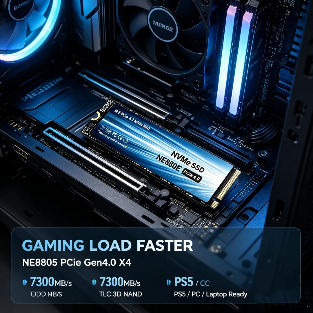 New NE880E 1TB 2TB 4TB NVMe SS - Gaming Console News ulasan dan harga