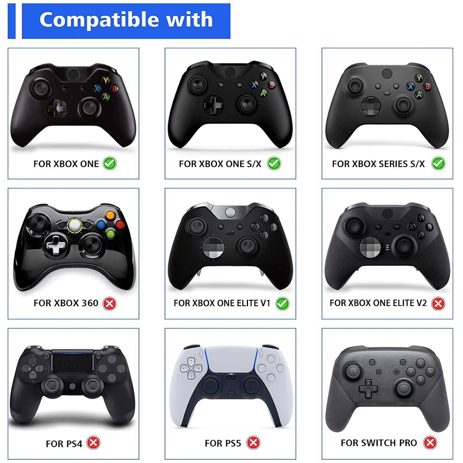 eXtremeRate Custom Metal Thumb - Microsoft Controller Xbox Wireless ulasan dan harga
