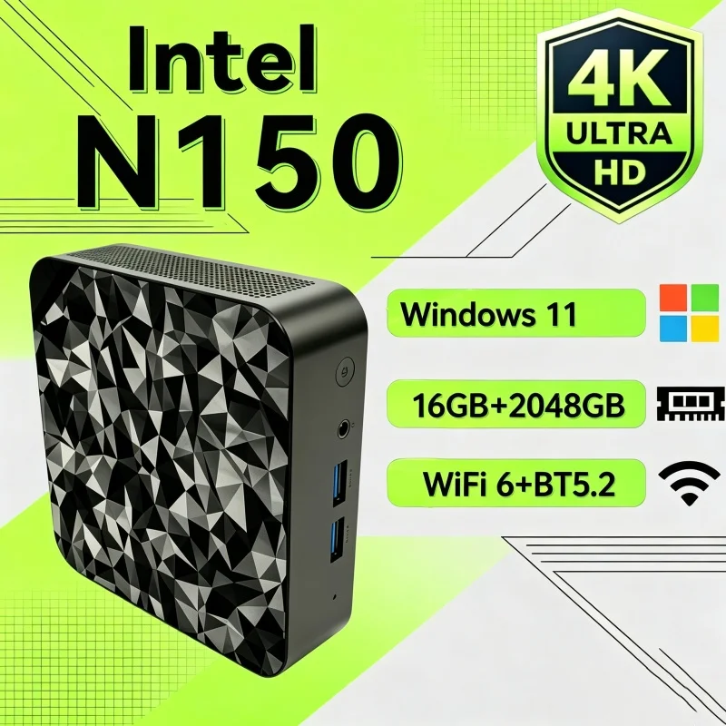 2026 Stellar Core N150 MINI PC - Gaming Console Stick ulasan dan harga