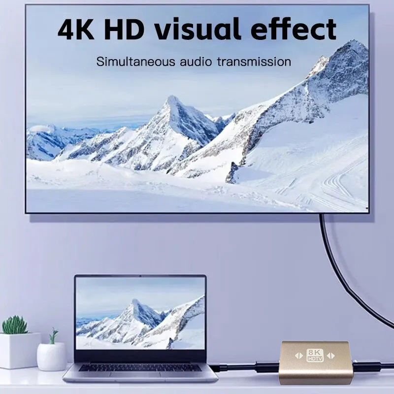 8K HDMI 2.1/2.0 Compatible Fem - Hdmi Cable 2.1 ulasan dan harga