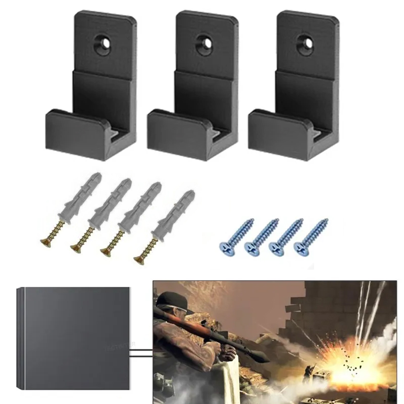 Wall Mount Holder For PS4 Cons - Gaming Console Stand ulasan dan harga
