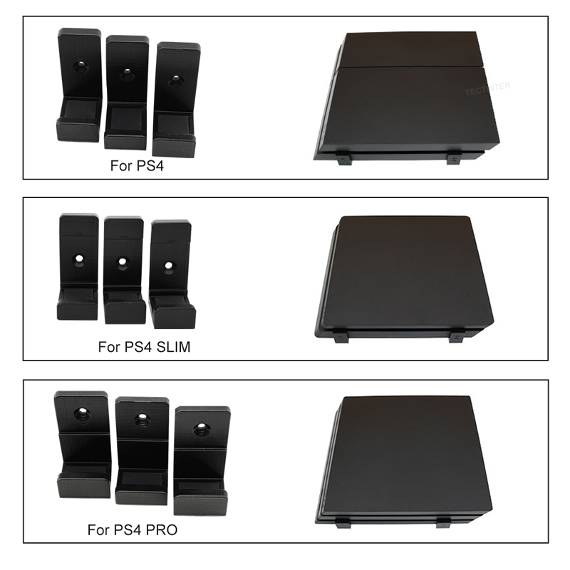 Wall Mount Holder For PS4 Cons - Gaming Console Stand ulasan dan harga