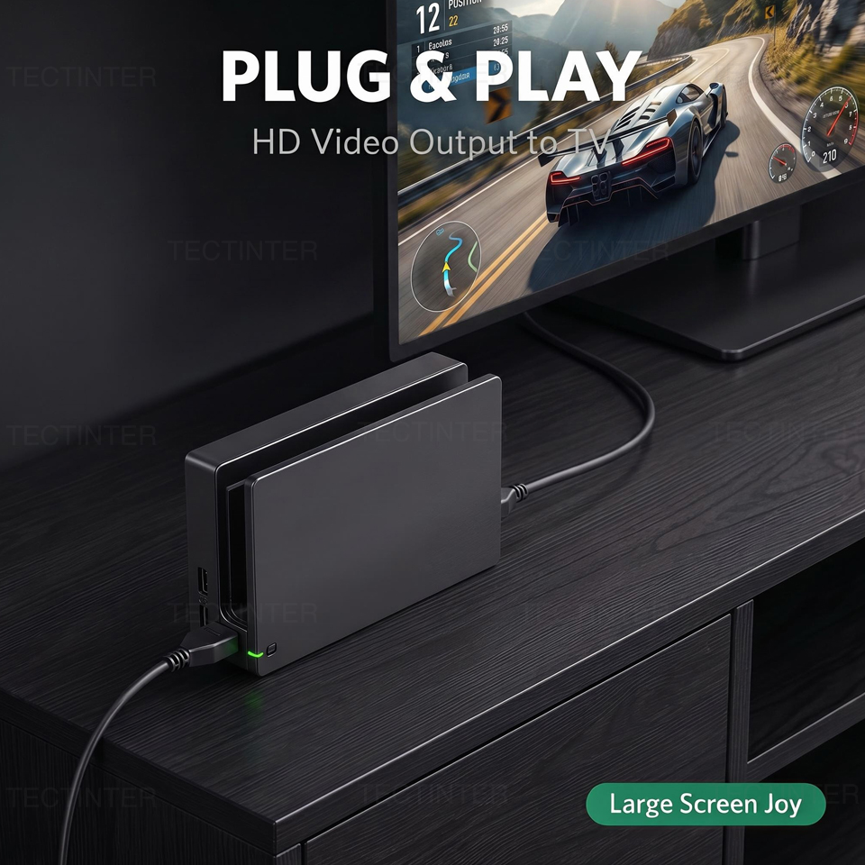 2 in 1 Charging TV Dock Statio - Gaming Console Nintendo Switch 2 ulasan dan harga