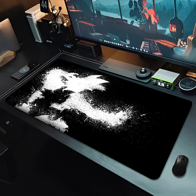 DBZ Black Anime Mouse Pad Drag - Gaming Console Room ulasan dan harga