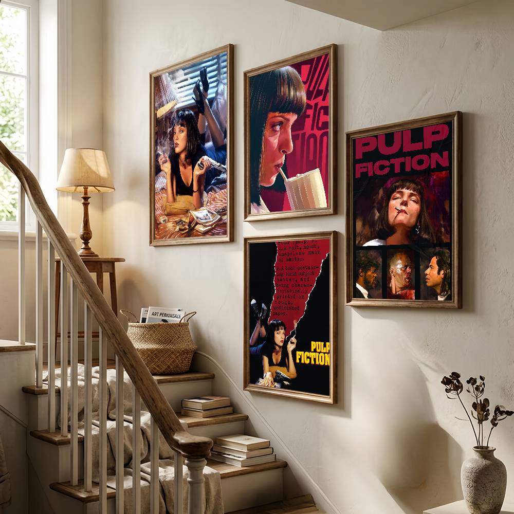 Movies Pulp Fiction Poster For - Gaming Console Room ulasan dan harga