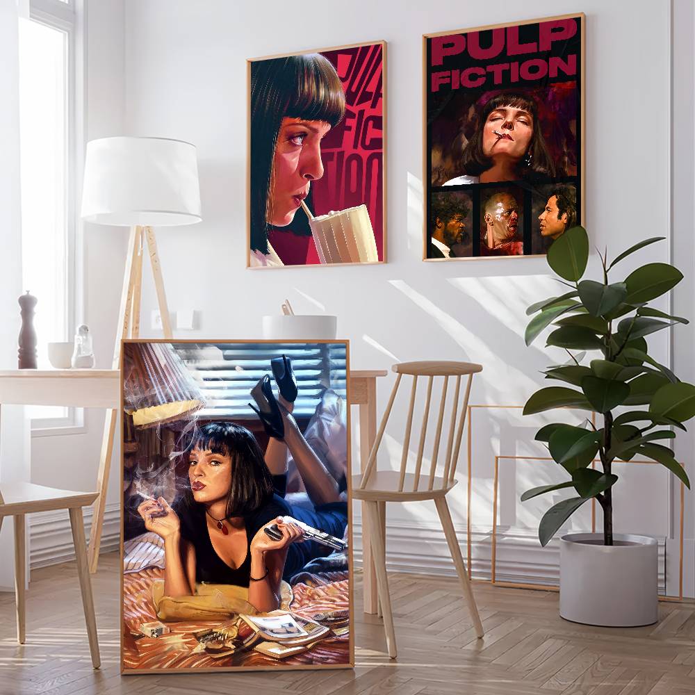 Movies Pulp Fiction Poster For - Gaming Console Room ulasan dan harga