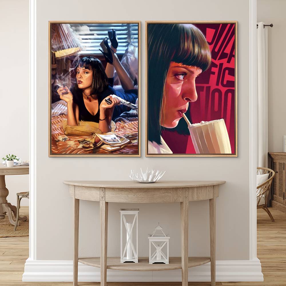 Movies Pulp Fiction Poster For - Gaming Console Room ulasan dan harga