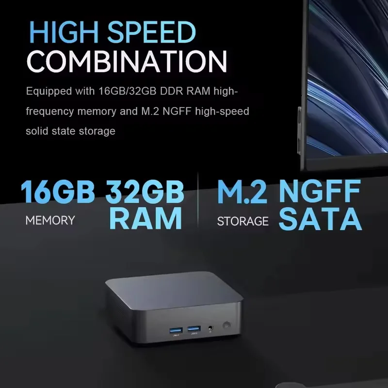 2026 Posh Core N150 MINI PC Wi - Gaming Console Stick ulasan dan harga