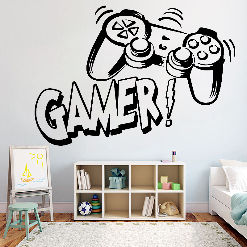 Wall Sticker for Kids Room  Vi - Gaming Console Room ulasan dan harga