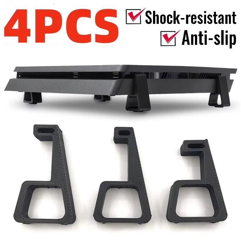4Pcs Cooling Horizontal Holder - Gaming Console Stand ulasan dan harga