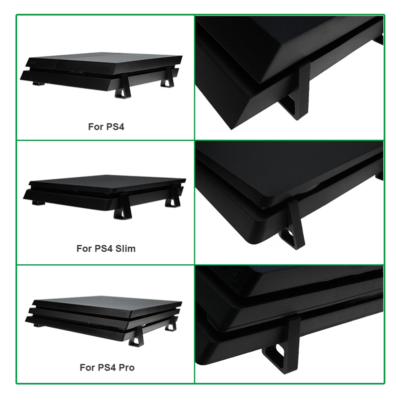 4Pcs Cooling Horizontal Holder - Gaming Console Stand ulasan dan harga