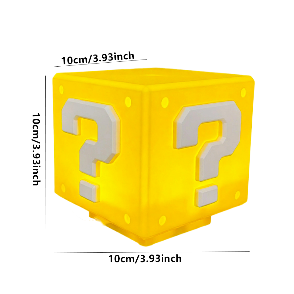 2026Question Block Lamp with S - Gaming Console Room ulasan dan harga