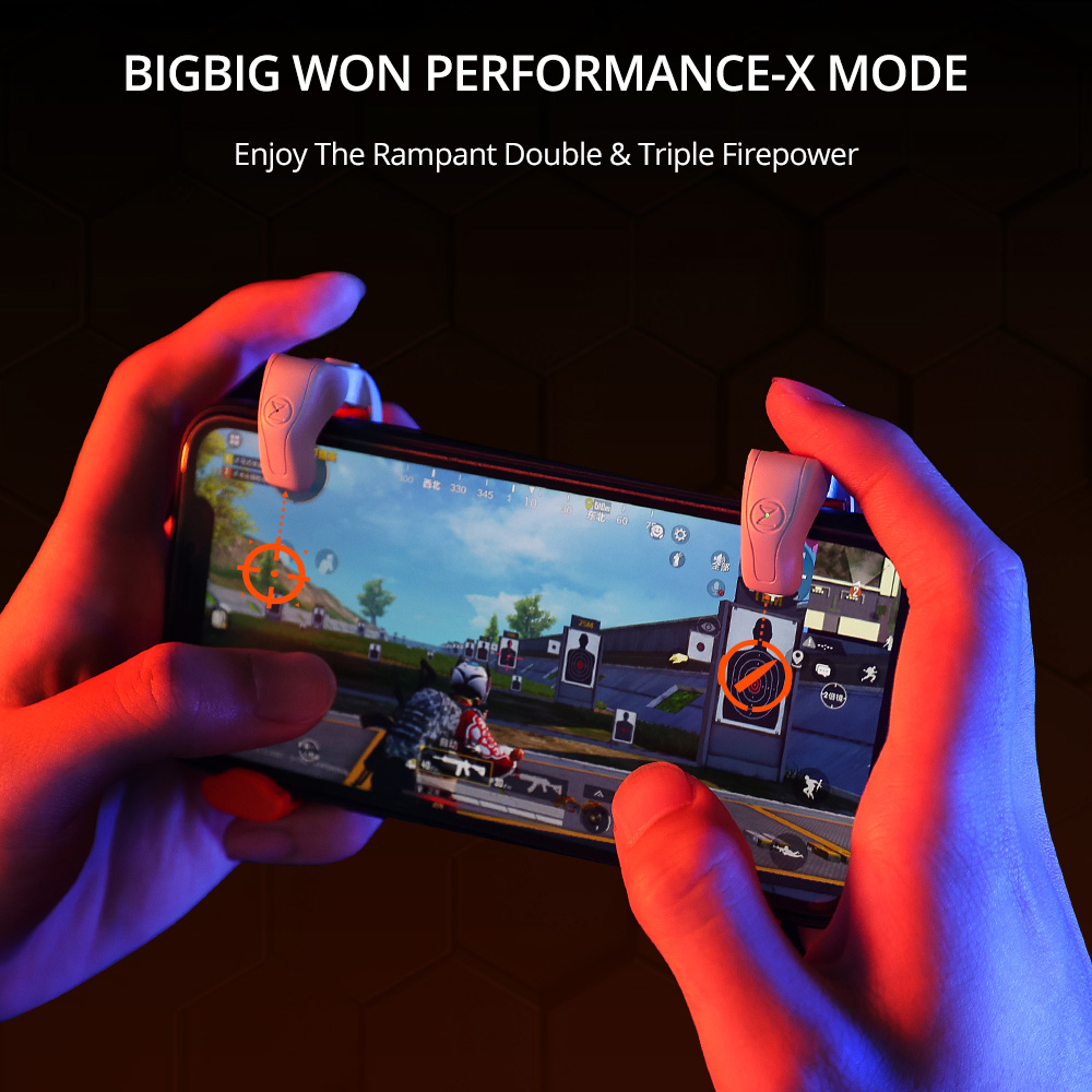 BIGBIG WON M1 Mobile Shooting  - Trigger Extender Button ulasan dan harga