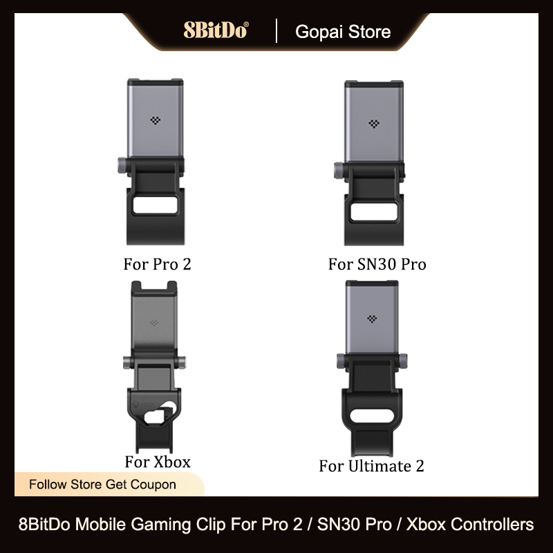 8BitDo Mobile Gaming Clip for  - Microsoft Controller Xbox Wireless ulasan dan harga