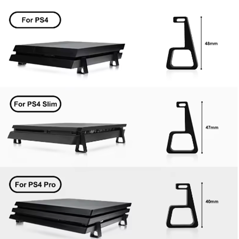 1Set For PS4 Slim Pro Feet Sta - Gaming Console Stand ulasan dan harga