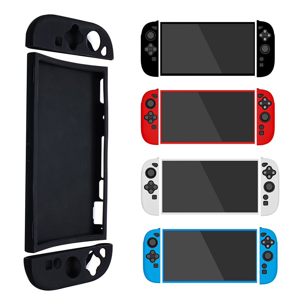 Split Soft Silicone Cover Rubb - Gaming Console Nintendo Switch 2 ulasan dan harga