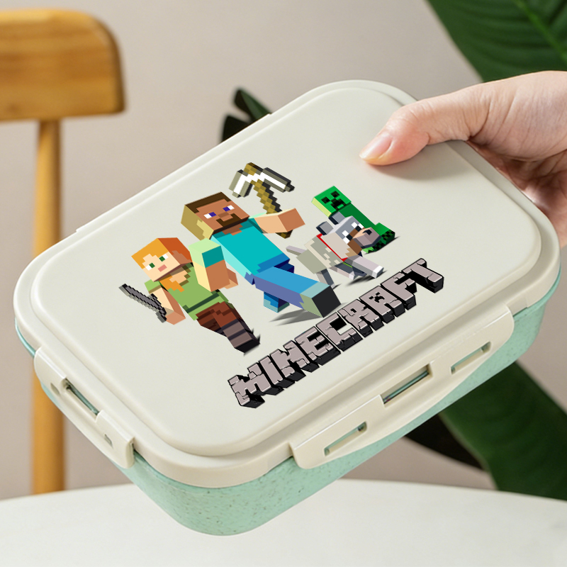 Minecrafted Bento Lunch Box Ga - Gaming Console With Minecraft ulasan dan harga