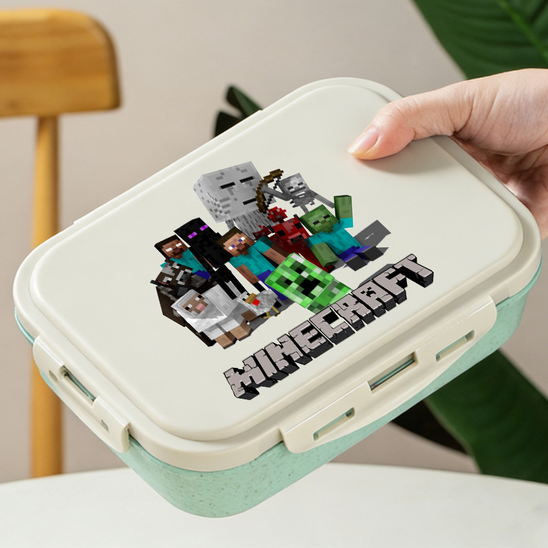 Minecrafted Bento Lunch Box Ga - Gaming Console With Minecraft ulasan dan harga