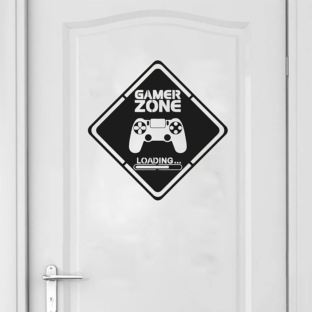 1pc Gamer Zone Door Decal Wall - Gaming Console Room ulasan dan harga
