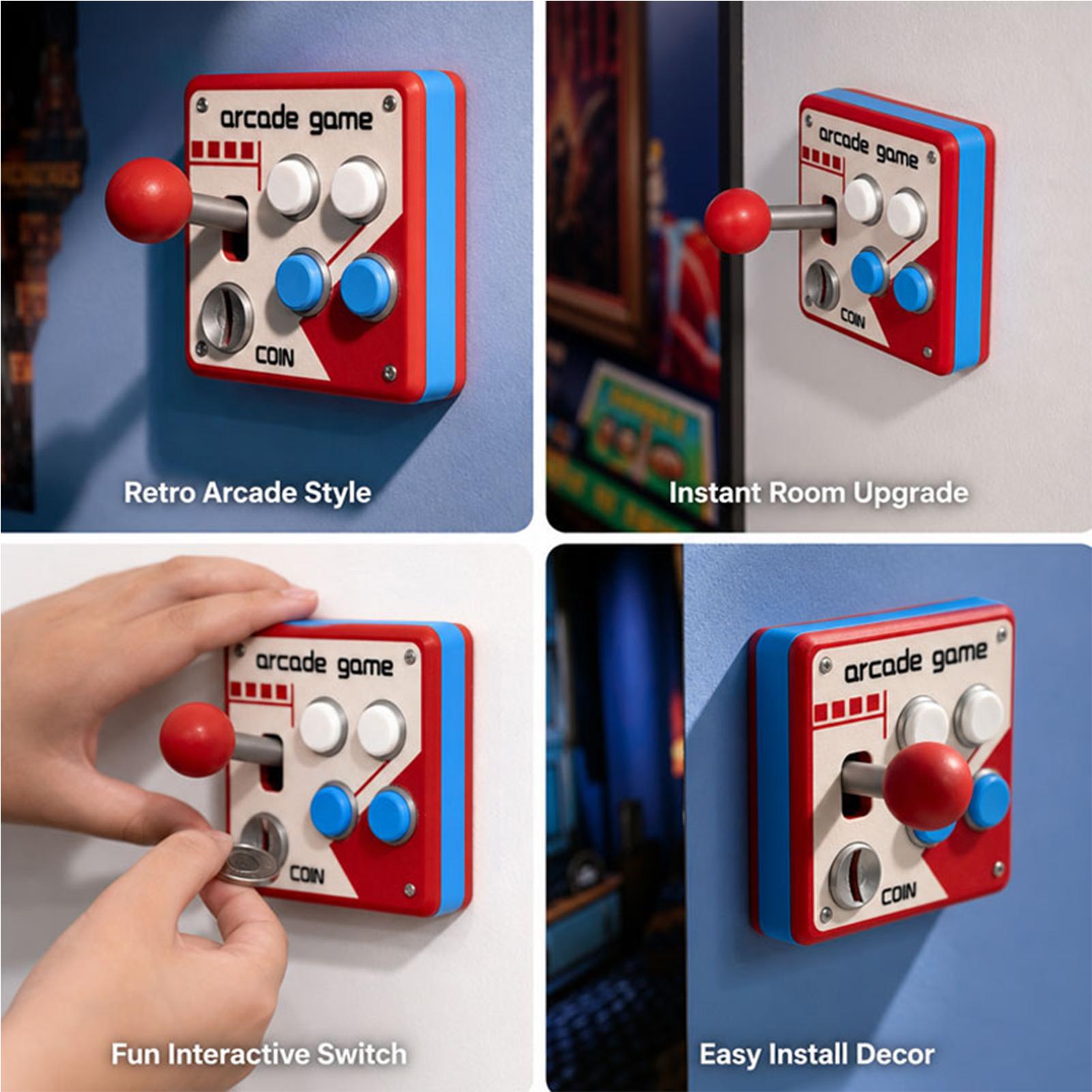 Creative Retro Arcade Game Lig - Gaming Console Room ulasan dan harga