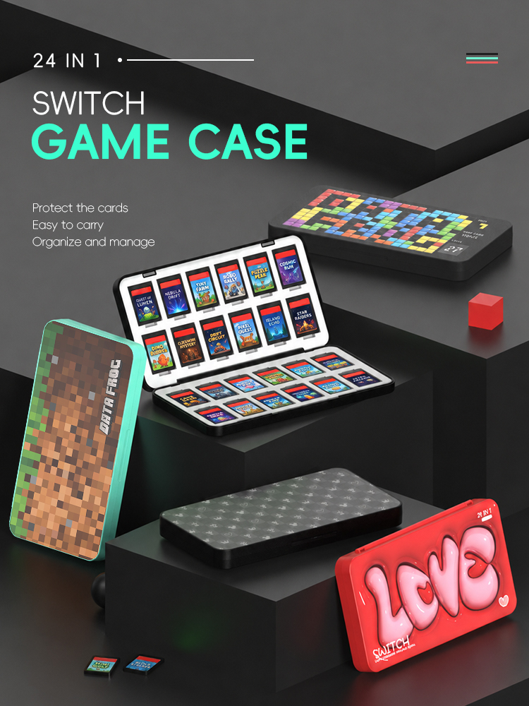 DATA FROG 24‑in‑1 Game Card Ho - Nintendo Console Switch Lite ulasan dan harga
