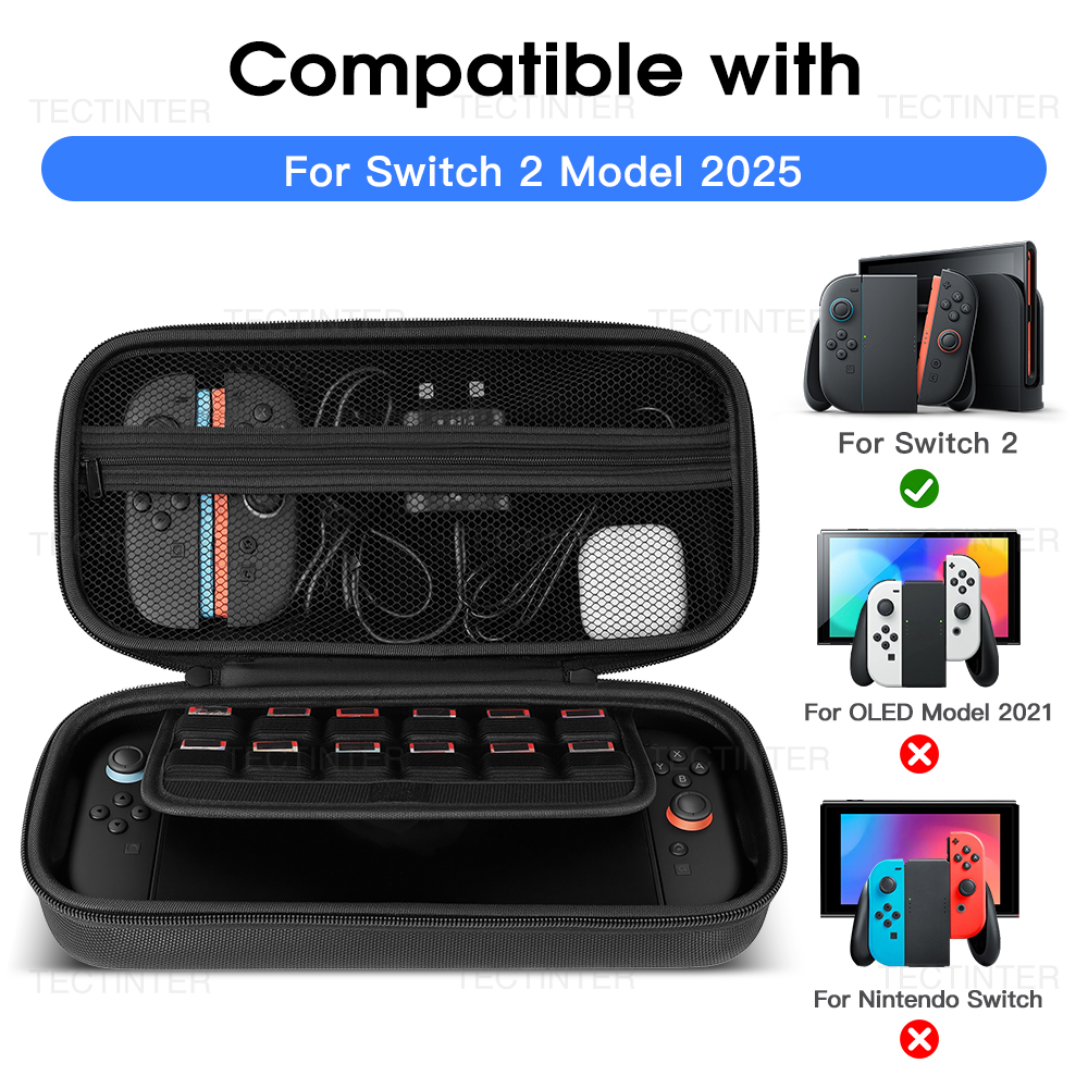 Portable Carrying Case for Nin - Gaming Console Nintendo Switch 2 ulasan dan harga